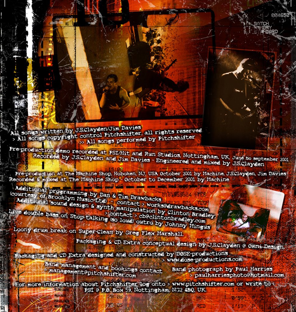 PITCHSHIFTER — artwork by DOSEprod
