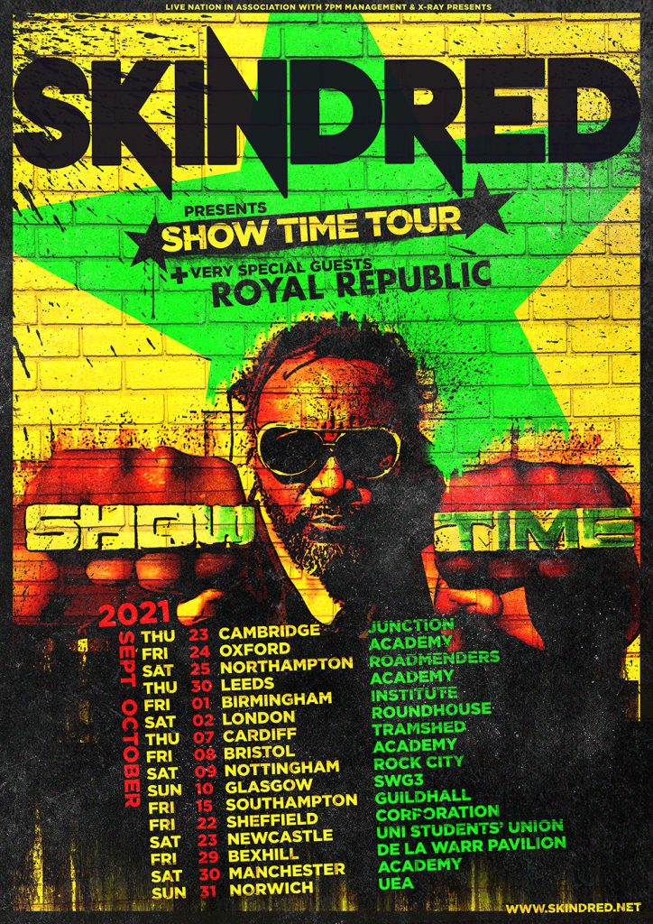 SKINDRED — artwork by DOSEprod